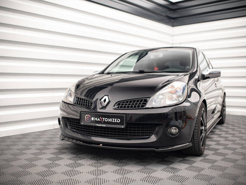 Maxton Design - FRONT SPLITTER RENAULT CLIO MK3 RS (2006-2009)