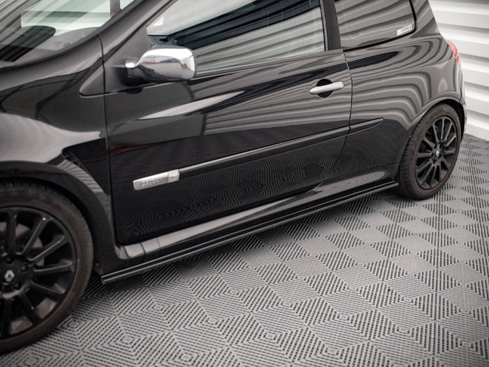 Maxton Design - SIDE SKIRTS DIFFUSERS RENAULT CLIO MK3 RS (2006-2012)