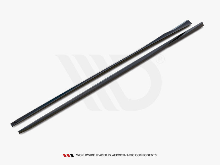 Maxton Design - Side Skirt Diffusers V.2 Audi S3 / A3 S-Line Sportback 8V / 8V Facelift