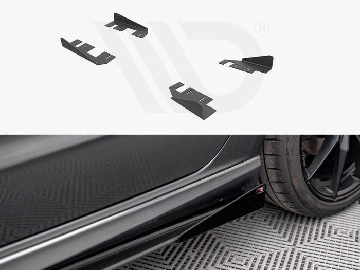 Maxton Design - SIDE FLAPS AUDI S3 SPORTBACK 8V FACELIFT