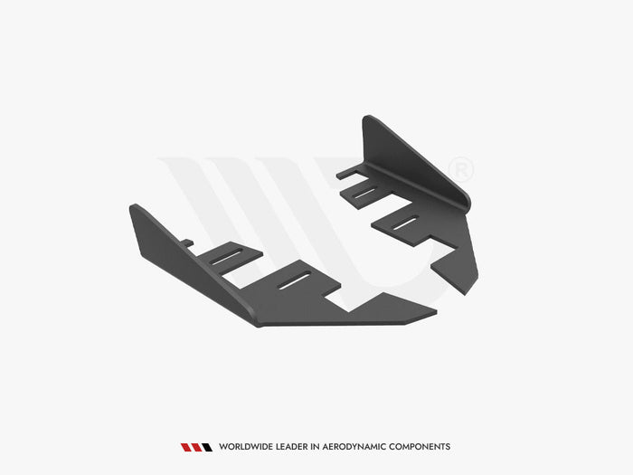 Maxton Design - REAR SIDE FLAPS AUDI S3 SPORTBACK 8V FACELIFT