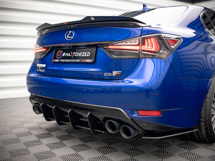 Maxton Design - STREET PRO REAR DIFFUSER LEXUS GS F MK4 FACELIFT