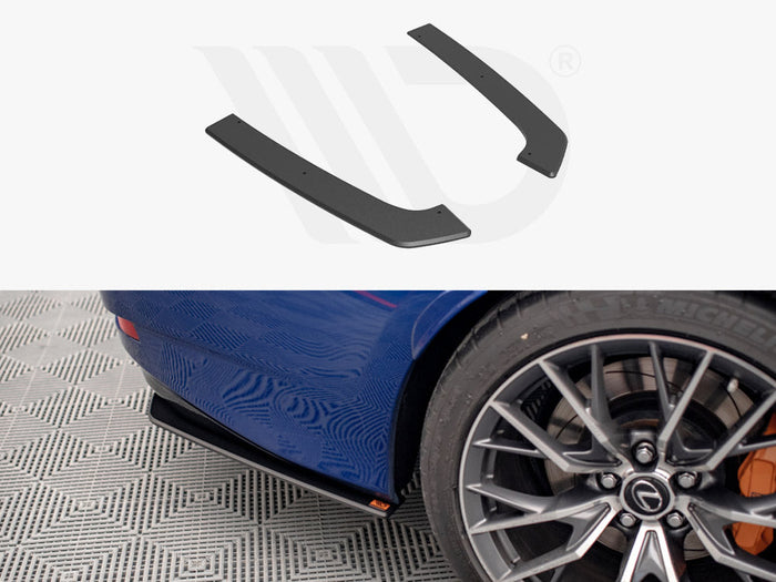Maxton Design - STREET PRO REAR SIDE SPLITTERS LEXUS GS F MK4 FACELIFT