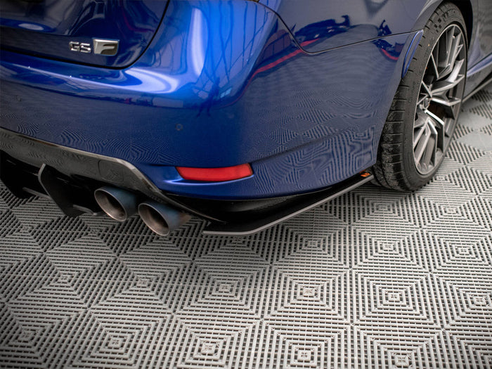 Maxton Design - STREET PRO REAR SIDE SPLITTERS LEXUS GS F MK4 FACELIFT