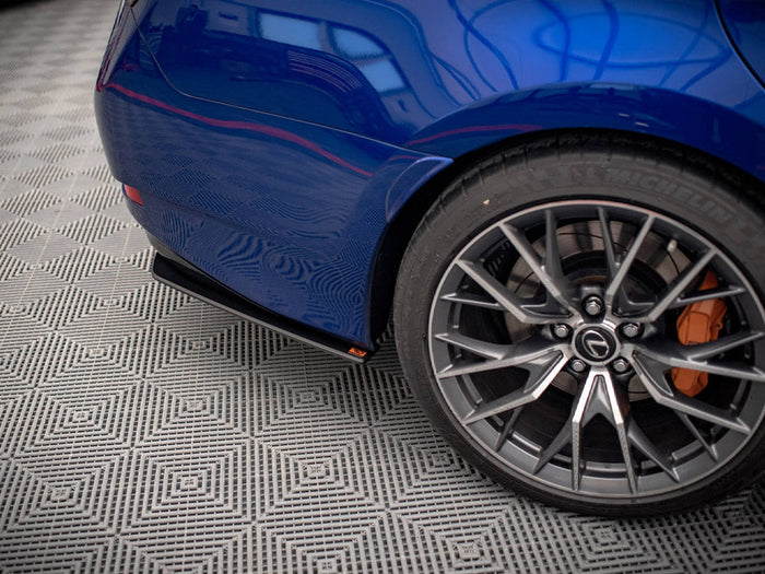 Maxton Design - STREET PRO REAR SIDE SPLITTERS LEXUS GS F MK4 FACELIFT
