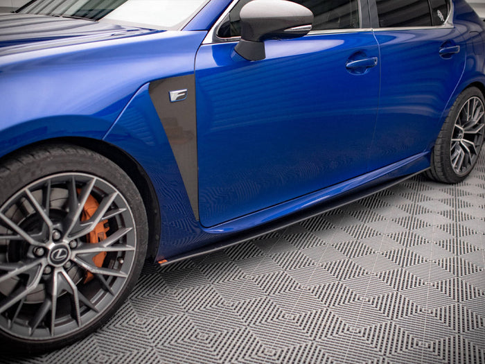 Maxton Design - STREET PRO SIDE SKIRTS DIFFUSERS LEXUS GS F MK4 FACELIFT