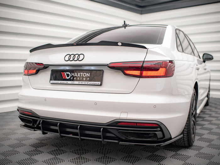 Maxton Design - Spoiler Cap V.1 Audi S4 / A4 Standard / S-Line / Competition Sedan B9 / B9 Facelift