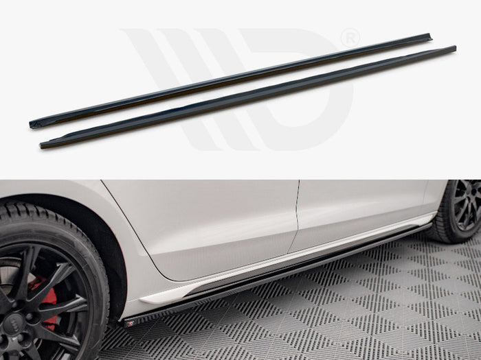 Maxton Design - SIDE SKIRTS DIFFUSERS AUDI A4 B9 FACELIFT