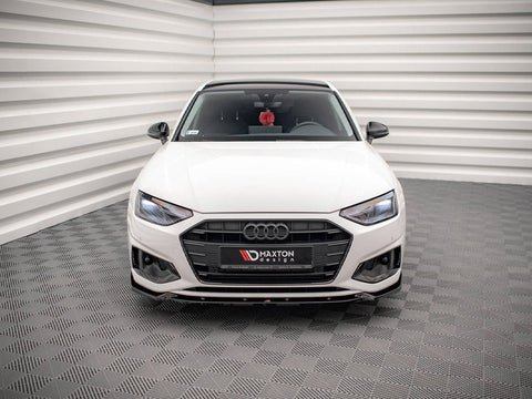Maxton Design - FRONT SPLITTER V.1 AUDI A4 B9 FACELIFT