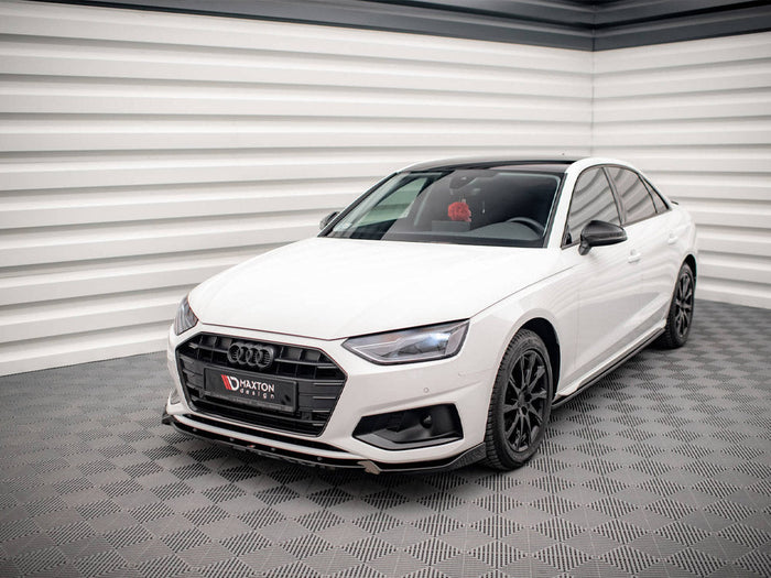 Maxton Design - FRONT SPLITTER V.1 AUDI A4 B9 FACELIFT