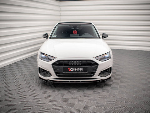 Maxton Design - FRONT SPLITTER V.2 AUDI A4 B9 FACELIFT