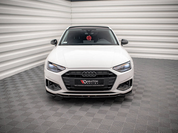Maxton Design - FRONT SPLITTER V.2 AUDI A4 B9 FACELIFT