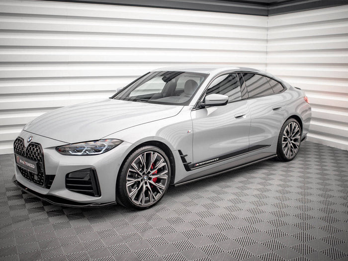 Maxton Design - SIDE SKIRTS DIFFUSERS V.1 BMW 4 GRAN COUPE M-PACK / M440I G26