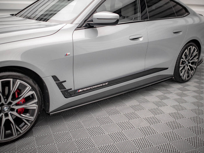 Maxton Design - SIDE SKIRTS DIFFUSERS V.1 BMW 4 GRAN COUPE M-PACK / M440I G26