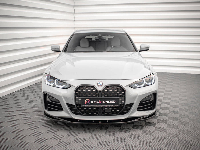 Maxton Design - FRONT SPLITTER V.3 BMW 4 / I4 GRAN COUPE M-PACK / M440I G26
