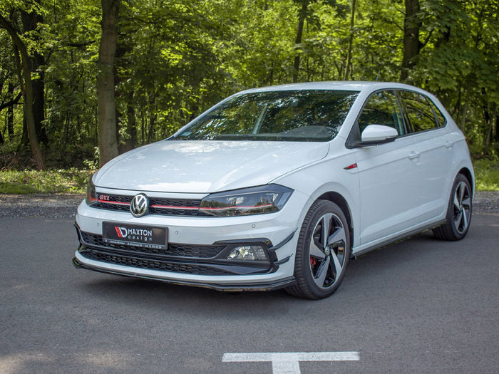 Maxton Design - Front Splitter V.2 Volkswagen Polo GTI / R-Line Mk6 (2017-2021)