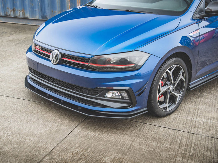 Maxton Design - STREET PRO FRONT SPLITTER VW POLO GTI MK6 (2017-2021)