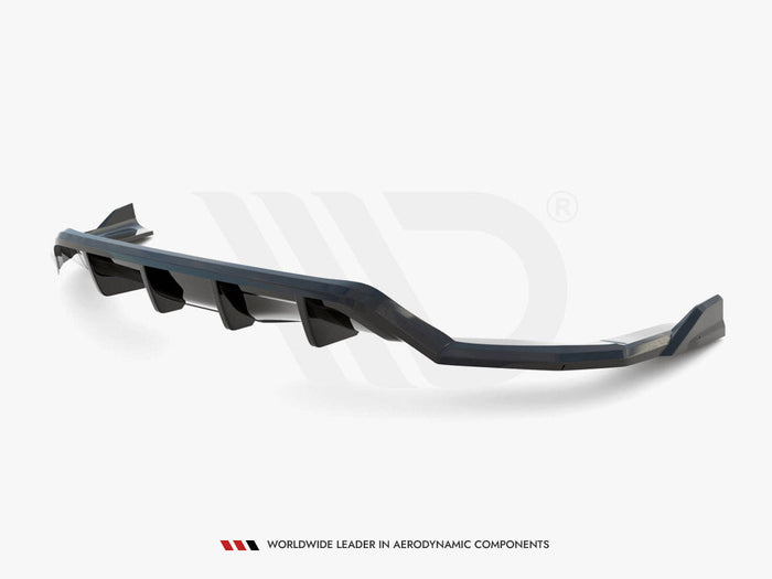 Maxton Design - CENTRAL REAR SPLITTER (VERTICAL BARS) BMW X6 M SPORT F16