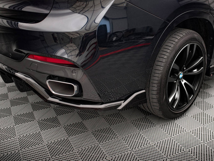 Maxton Design - CENTRAL REAR SPLITTER (VERTICAL BARS) BMW X6 M SPORT F16