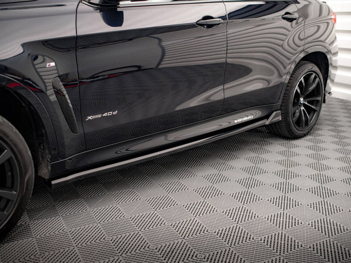 Maxton Design - SIDE SKIRTS DIFFUSERS V.2 BMW X6 M SPORT F16