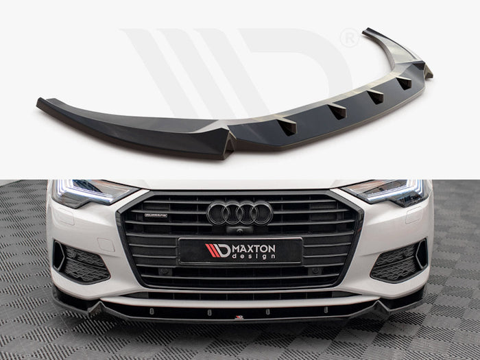 Maxton Design - FRONT SPLITTER V.2 AUDI A6 C8