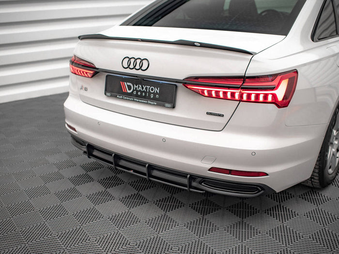 Maxton Design - STREET PRO REAR DIFFUSER AUDI A6 C8