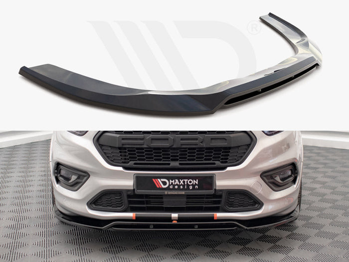Maxton Design - FRONT SPLITTER FORD TRANSIT CUSTOM ST-LINE MK1 FACELIFT