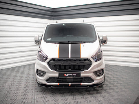 Maxton Design - FRONT SPLITTER FORD TRANSIT CUSTOM ST-LINE MK1 FACELIFT