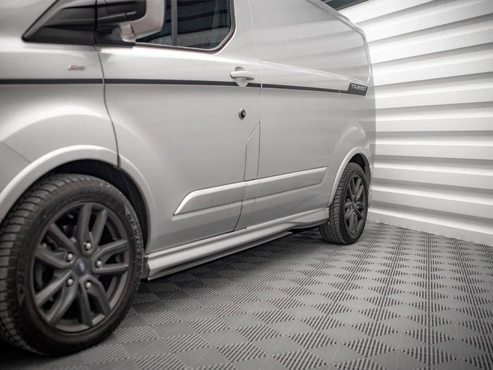 Maxton Design - SIDE SKIRTS DIFFUSERS FORD TRANSIT CUSTOM ST-LINE MK1 FACELIFT