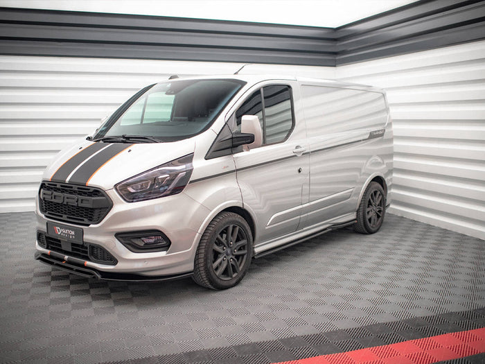 Maxton Design - SIDE SKIRTS DIFFUSERS FORD TRANSIT CUSTOM ST-LINE MK1 FACELIFT