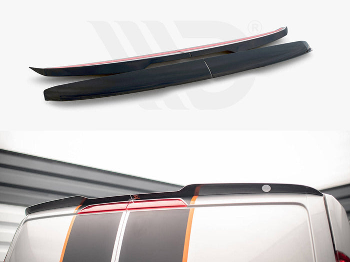 Maxton Design - SPOILER CAP FORD TRANSIT CUSTOM ST-LINE MK1 FACELIFT