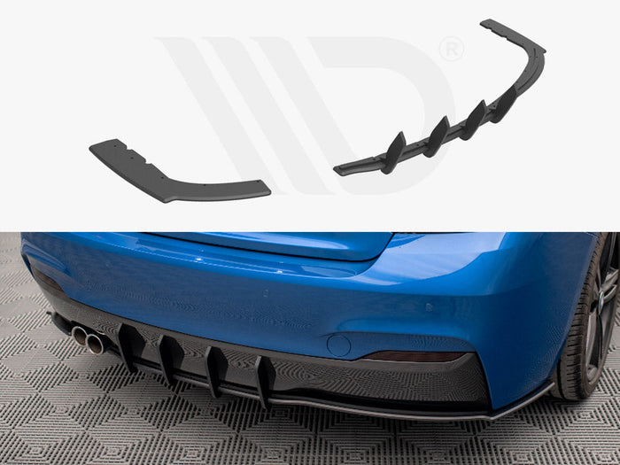 Maxton Design - STREET PRO REAR DIFFUSER BMW 2 M-PACK F22