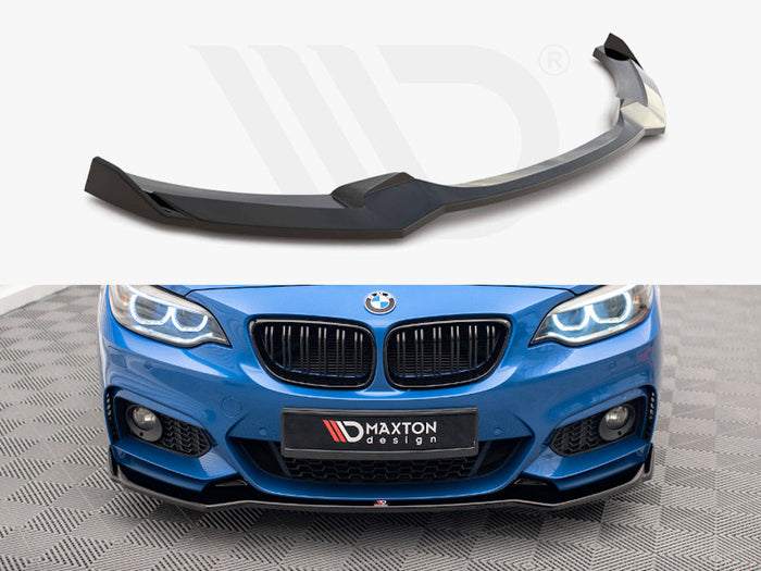 Maxton Design - FRONT SPLITTER V.1 BMW 2 M-PACK F22