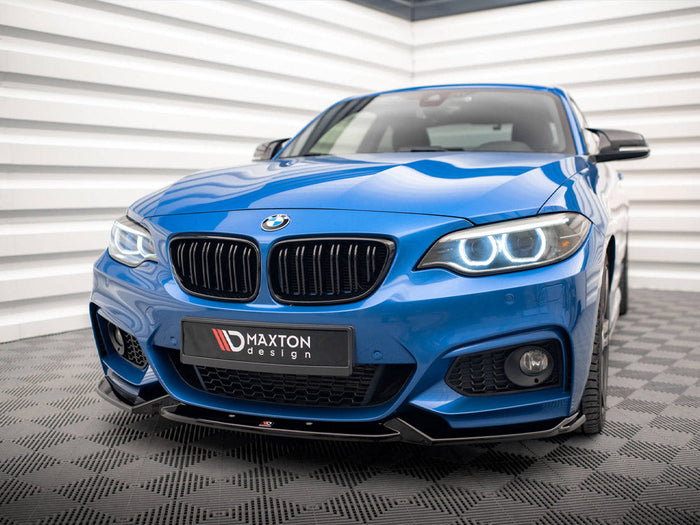 Maxton Design - FRONT SPLITTER V.2 BMW 2 M-PACK F22
