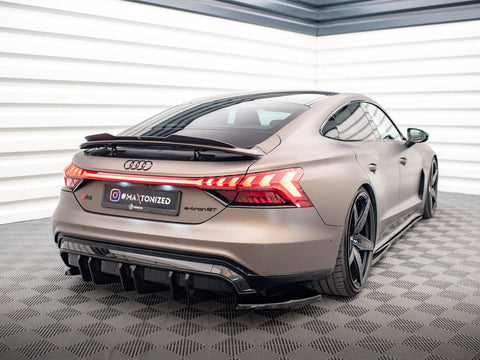 Maxton Design - REAR SIDE SPLITTERS V.2 AUDI E-TRON GT / RS GT MK1