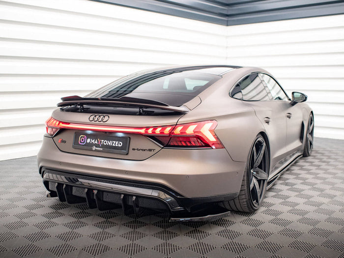 Maxton Design - REAR SIDE SPLITTERS V.2 AUDI E-TRON GT / RS GT MK1