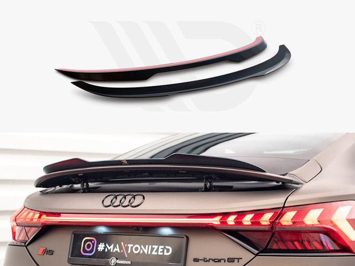 Maxton Design - SPOILER CAP AUDI E-TRON GT / RS GT RS MK1