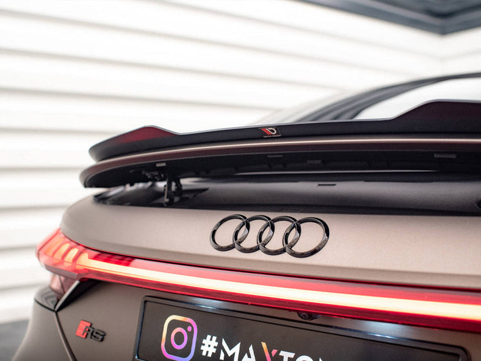 Maxton Design - SPOILER CAP AUDI E-TRON GT / RS GT RS MK1