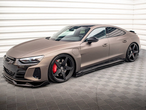 Maxton Design - SIDE SKIRTS DIFFUSERS V.2 AUDI E-TRON GT / RS GT MK1