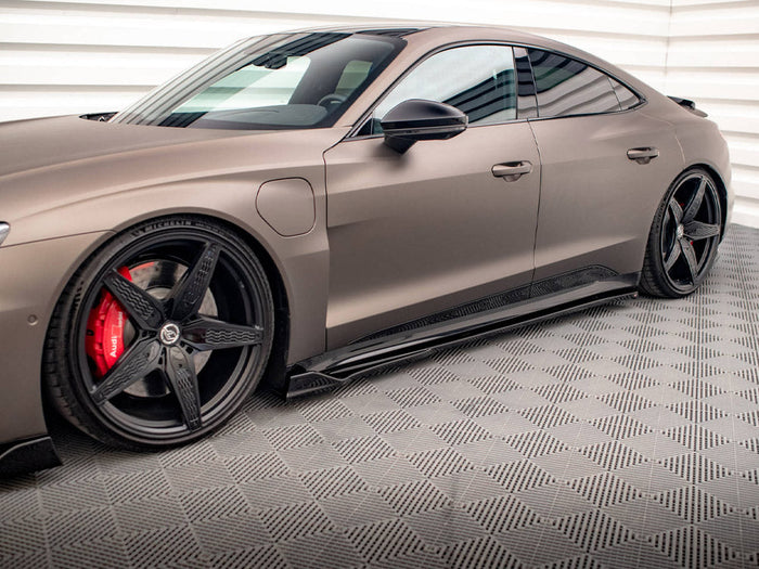Maxton Design - SIDE SKIRTS DIFFUSERS V.2 AUDI E-TRON GT / RS GT MK1