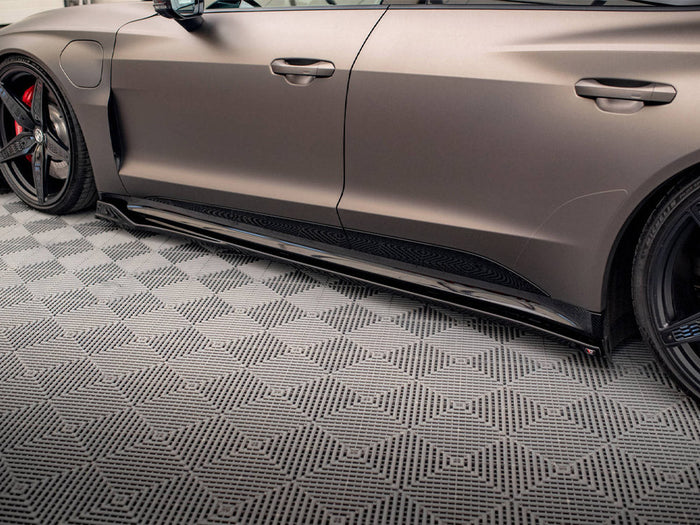 Maxton Design - SIDE SKIRTS DIFFUSERS V.2 AUDI E-TRON GT / RS GT MK1