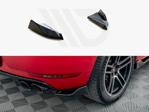 Maxton Design - REAR SIDE SPLITTERS PORSCHE MACAN GTS / SPORT DESIGN MK1 FACELIFT