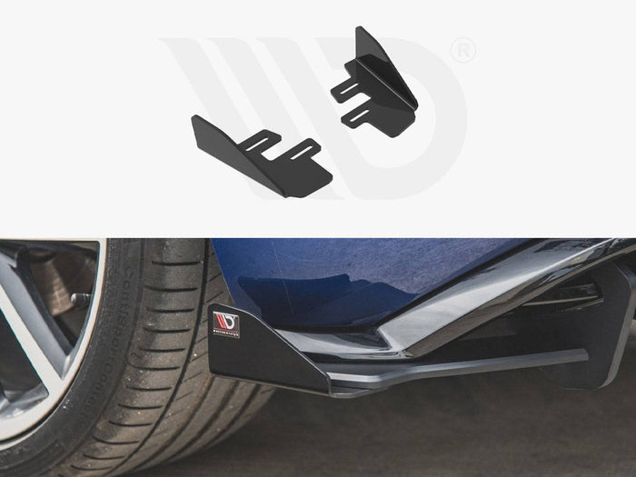 Maxton Design - REAR SIDE FLAPS VW GOLF 7 R FACELIFT