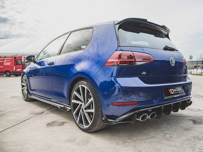 Maxton Design - SIDE FLAPS VW GOLF 7 R / R-LINE FACELIFT