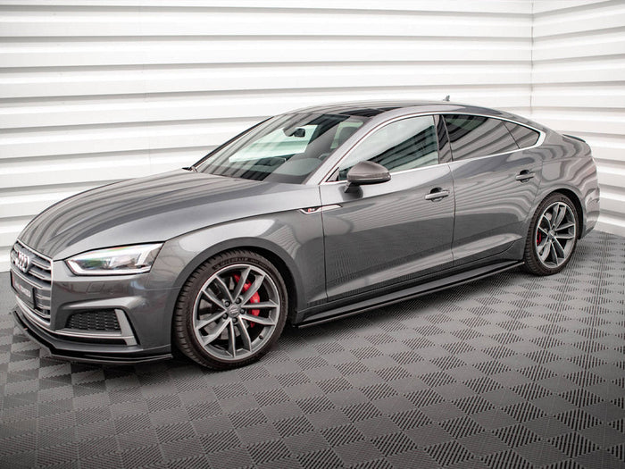 Maxton Design - SIDE SKIRTS SPLITTERS AUDI A5 F5 S-LINE SPORTBACK (2016 - UP)