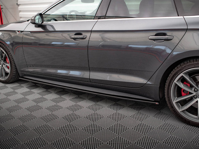 Maxton Design - SIDE SKIRTS SPLITTERS AUDI A5 F5 S-LINE SPORTBACK (2016 - UP)