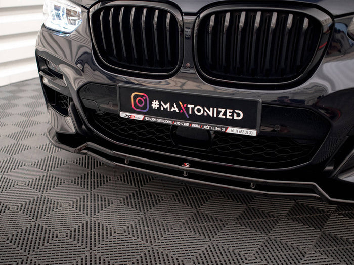 Maxton Design - FRONT SPLITTER V.1 FOR BMW X3 M40D / M40I / M-PACK G01
