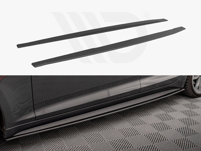 Maxton Design - STREET PRO SIDE SKIRTS DIFFUSERS AUDI A5 S-LINE / S5 SPORTBACK F5