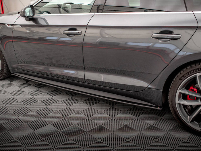 Maxton Design - STREET PRO SIDE SKIRTS DIFFUSERS AUDI A5 S-LINE / S5 SPORTBACK F5