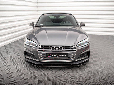 Maxton Design - STREET PRO FRONT SPLITTER AUDI A5 S-LINE / S5 COUPE / SPORTBACK F5